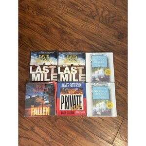 NEW David Baldacci, James Patterson, Nicholas Audio Books, Free shipping